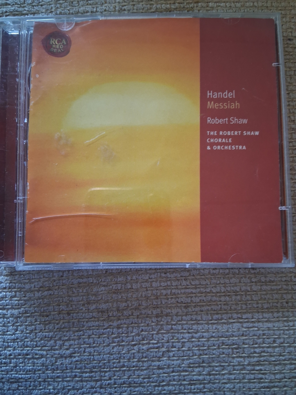 Handel Messiah CD — Robert Shaw (Red & Black Disc)